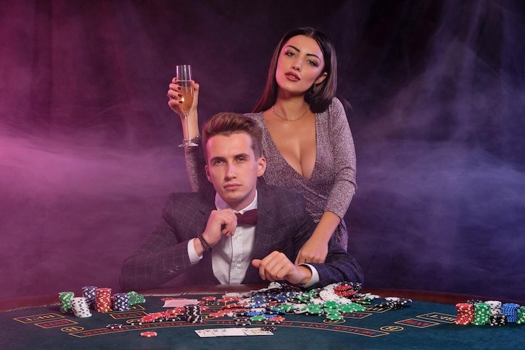 Mobile app interface showing Sic Bo table lobby with bet limits and deposit options